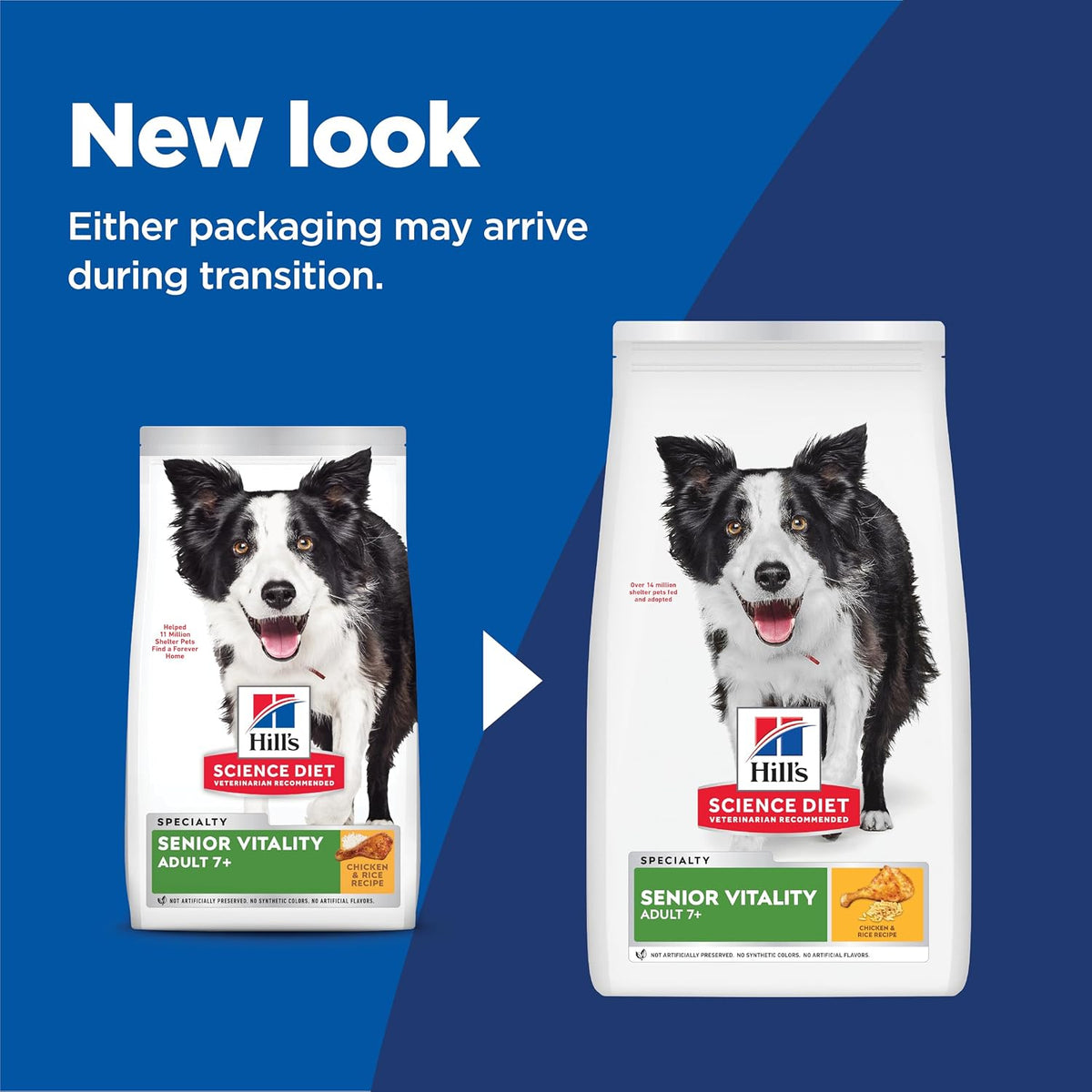 Adult 7+ Senior Vitality Dry Dog Food