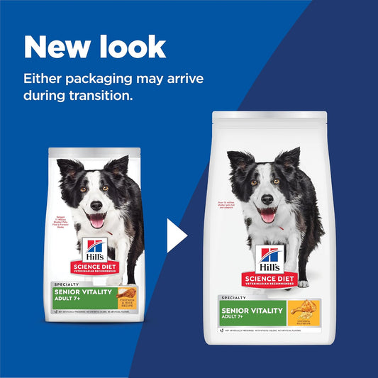 Adult 7+ Senior Vitality Dry Dog Food