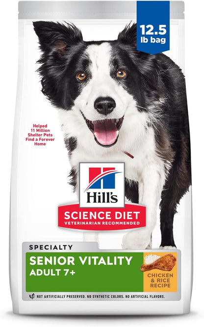 Adult 7+ Senior Vitality Dry Dog Food