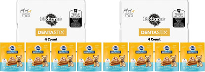 Dentastix Small & Toy Breed Dental Dog Treats, Fresh