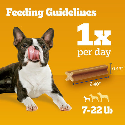 Dentastix Small & Toy Breed Dental Dog Treats, Fresh