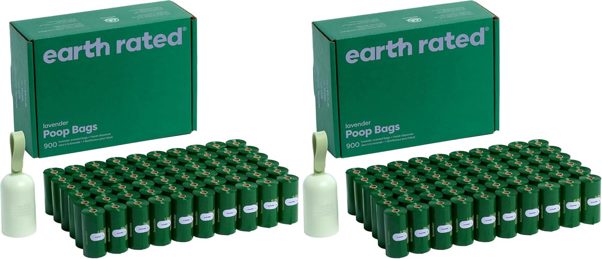 Dog Poop Bag Holder & Leash Dispenser, 15 Bags, Unscented