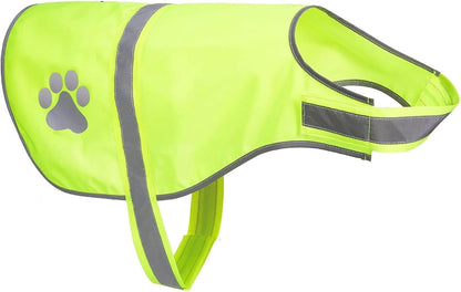 Dog Reflective Vest Adjustable Dog Safety Vest Pet K-9 High Visibility Apparel for Outdoor Activities Walking Hunting (Medium, Dog Vest)