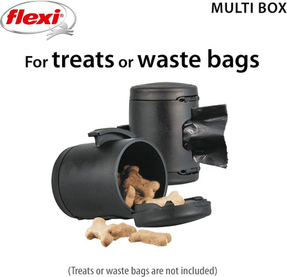 ® Multi Box Storage Accessory for Retractable Dog Leash Sets, Black