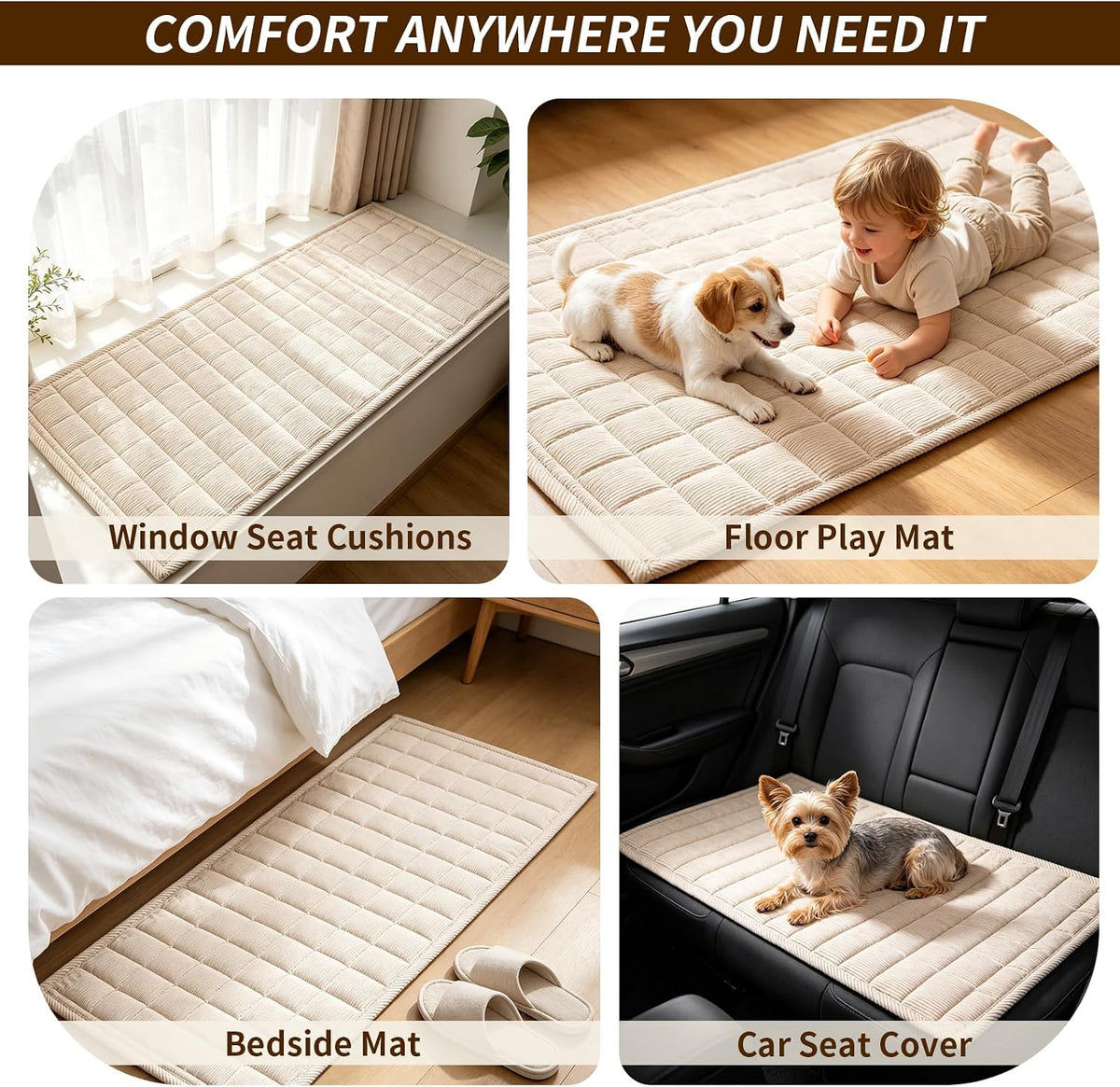 Couch Covers for Dogs, Non Slip Washable Pet Couch Covers for Sofa | 27.6”x70.9” Dark Brown Soft Velvet Sofa Covers for 2-3 Cushion Couch, Couch Protect Against Pet Hair, Scratches & Stains