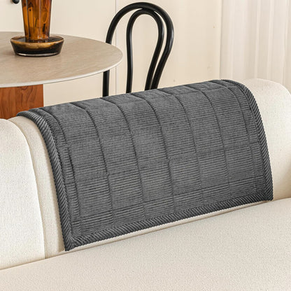 Couch Covers for Dogs, Non Slip Washable Pet Couch Covers for Sofa | 27.6”x70.9” Dark Brown Soft Velvet Sofa Covers for 2-3 Cushion Couch, Couch Protect Against Pet Hair, Scratches & Stains