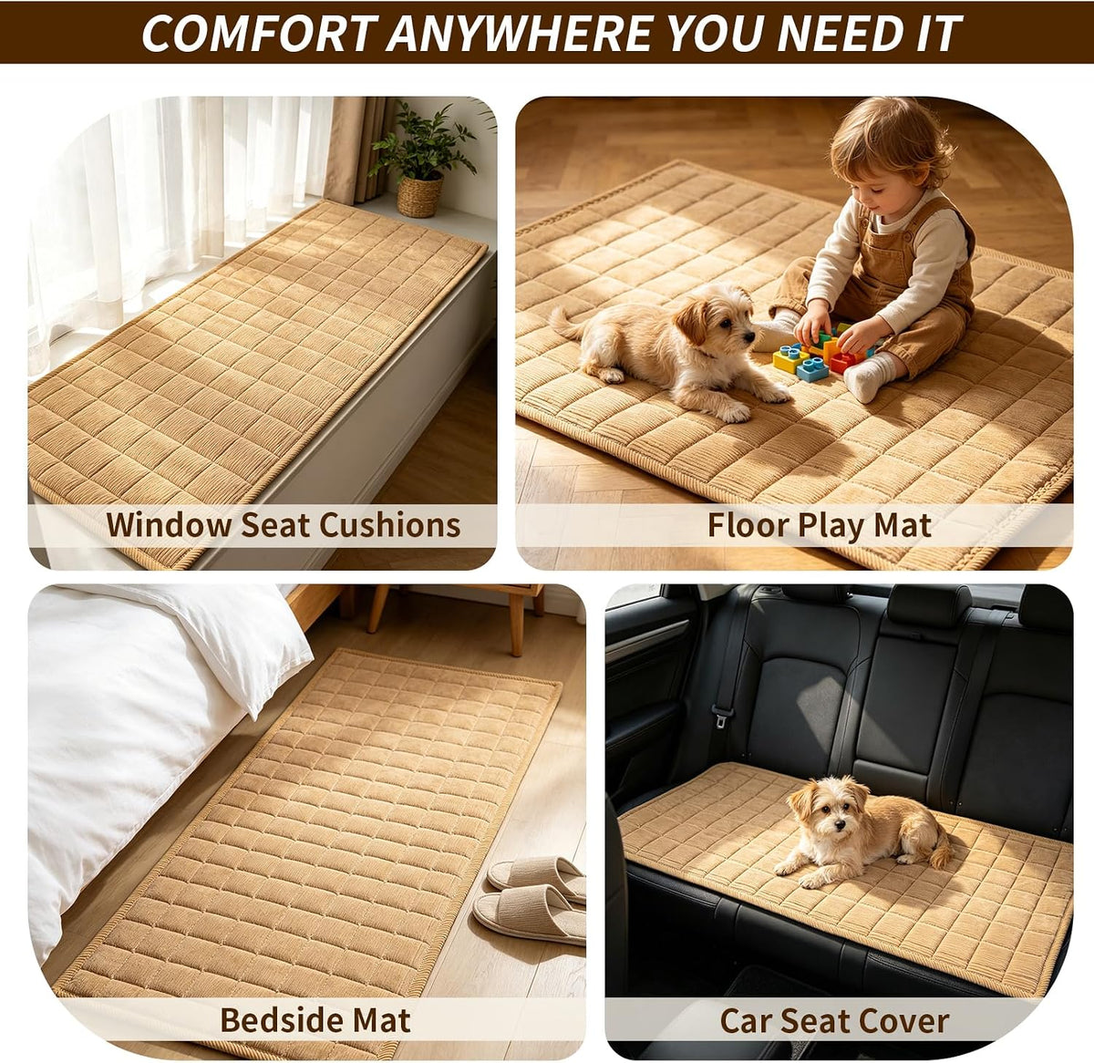 Couch Covers for Dogs, Non Slip Washable Pet Couch Covers for Sofa | 27.6”x70.9” Dark Brown Soft Velvet Sofa Covers for 2-3 Cushion Couch, Couch Protect Against Pet Hair, Scratches & Stains