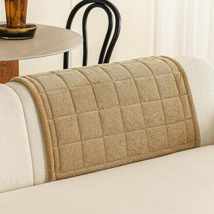 Couch Covers for Dogs, Non Slip Washable Pet Couch Covers for Sofa | 27.6”x70.9” Dark Brown Soft Velvet Sofa Covers for 2-3 Cushion Couch, Couch Protect Against Pet Hair, Scratches & Stains