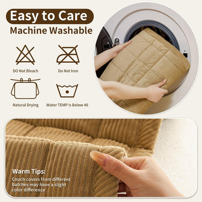 Couch Covers for Dogs, Non Slip Washable Pet Couch Covers for Sofa | 27.6”x70.9” Dark Brown Soft Velvet Sofa Covers for 2-3 Cushion Couch, Couch Protect Against Pet Hair, Scratches & Stains