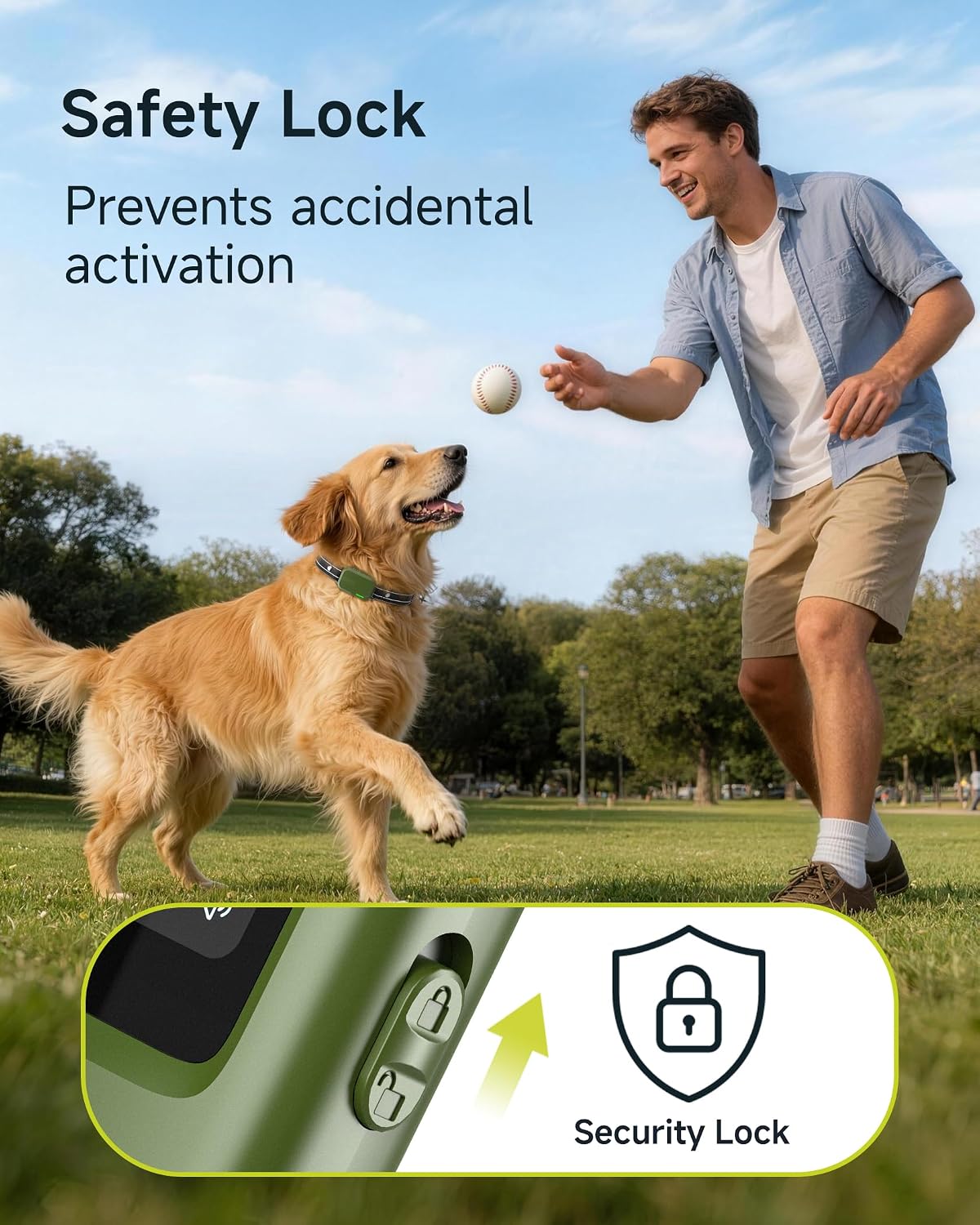 Dog Shock Collar - 4500FT Dog Training Collar with Remote for Dogs 10-120lb