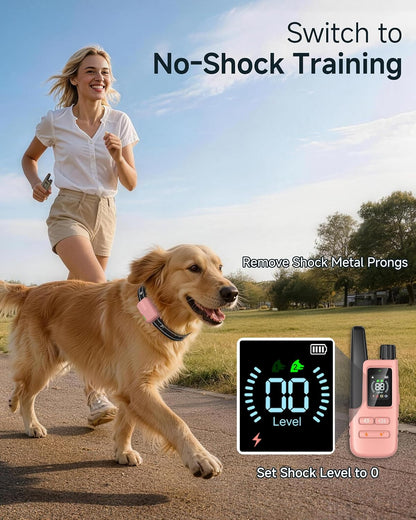 Dog Shock Collar - 4500FT Dog Training Collar with Remote for Dogs 10-120lb