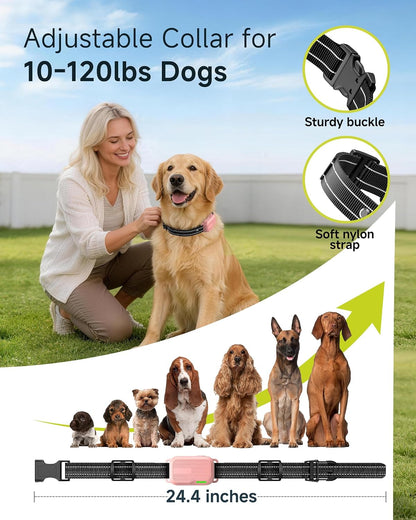 Dog Shock Collar - 4500FT Dog Training Collar with Remote for Dogs 10-120lb