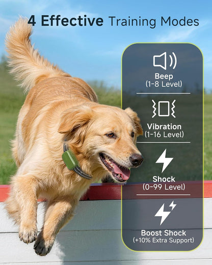 Dog Shock Collar - 4500FT Dog Training Collar with Remote for Dogs 10-120lb