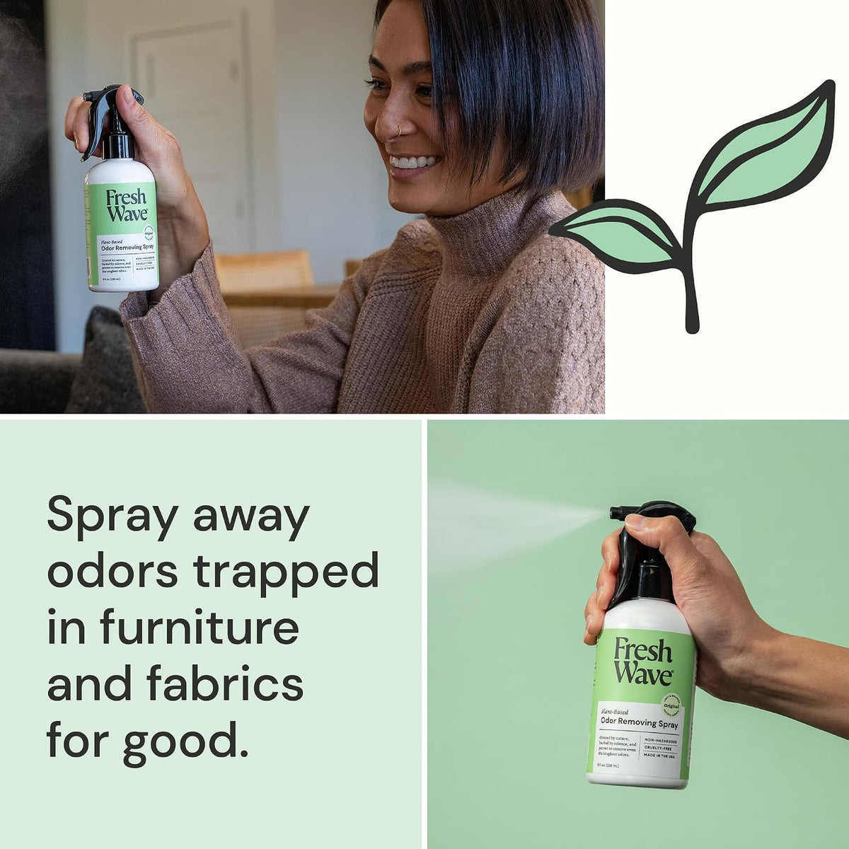 Original Room and Fabric Air Freshener Spray, 2-Pk, 8 oz