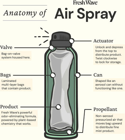 Original Room and Fabric Air Freshener Spray, 2-Pk, 8 oz