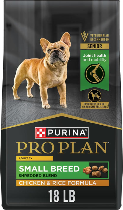 Small Breed Senior Dog Food, Shredded Blend, 6 lb Bag