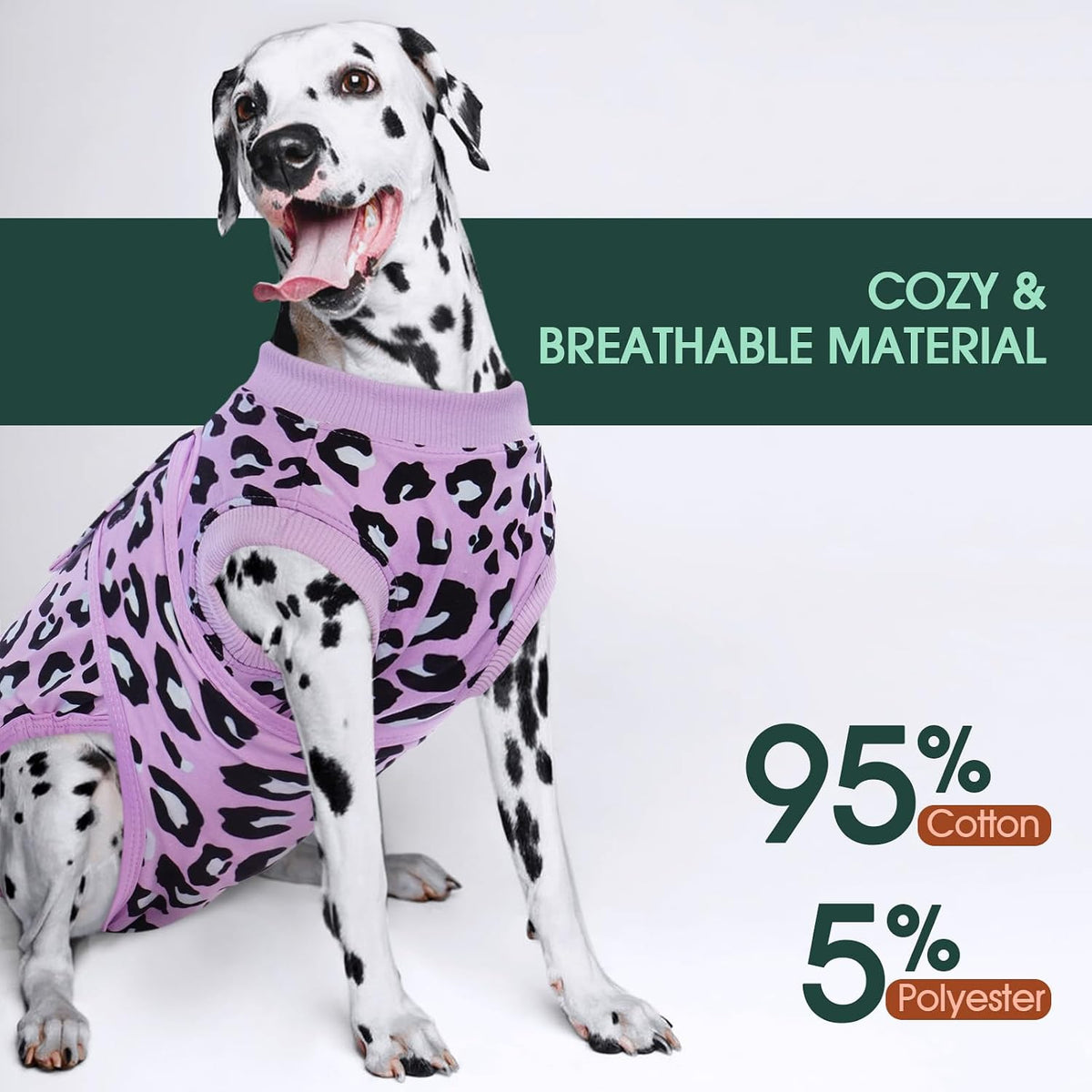 Dog Recovery Suit After Surgery, Spay Neuter Surgical Suit for Dogs