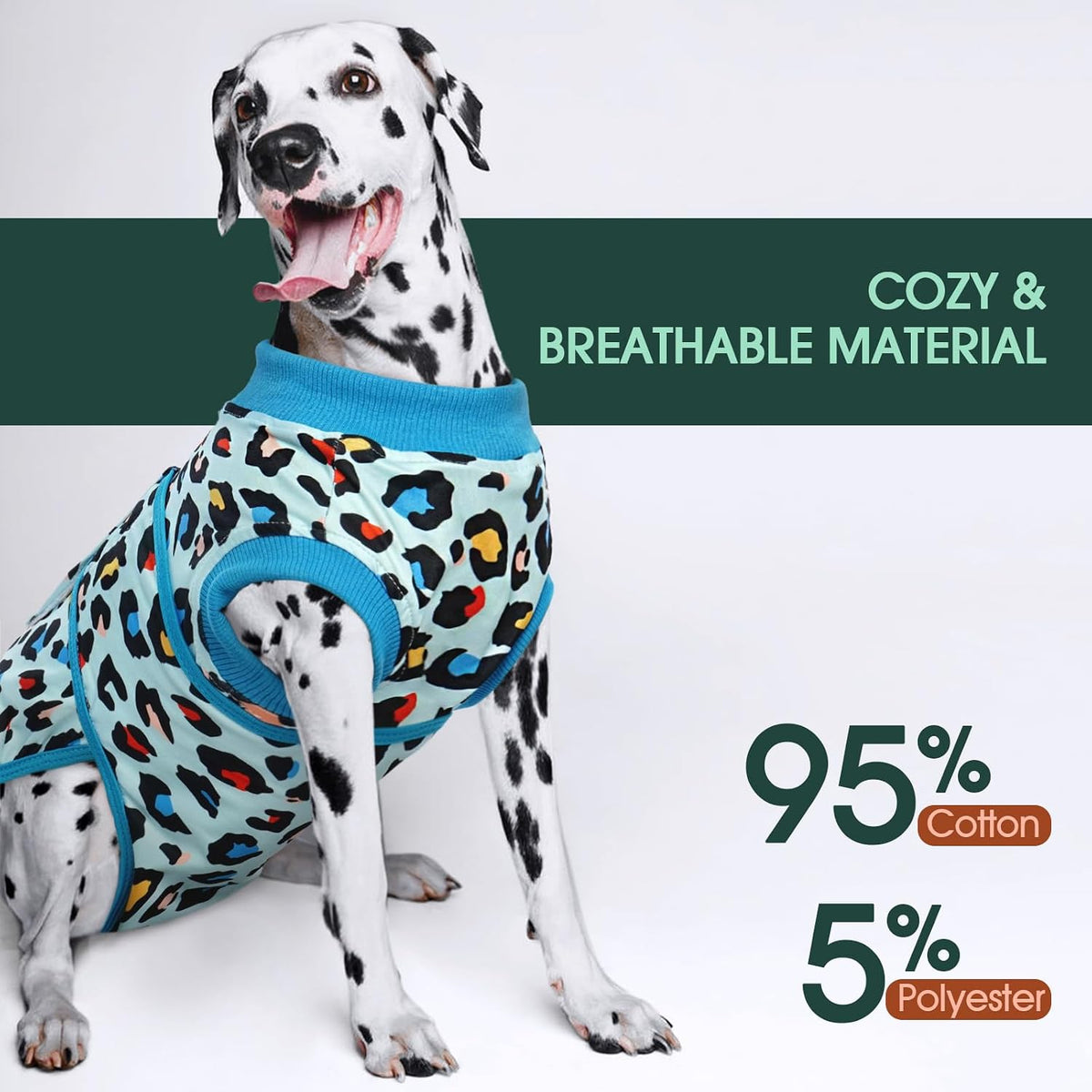 Dog Recovery Suit After Surgery, Spay Neuter Surgical Suit for Dogs