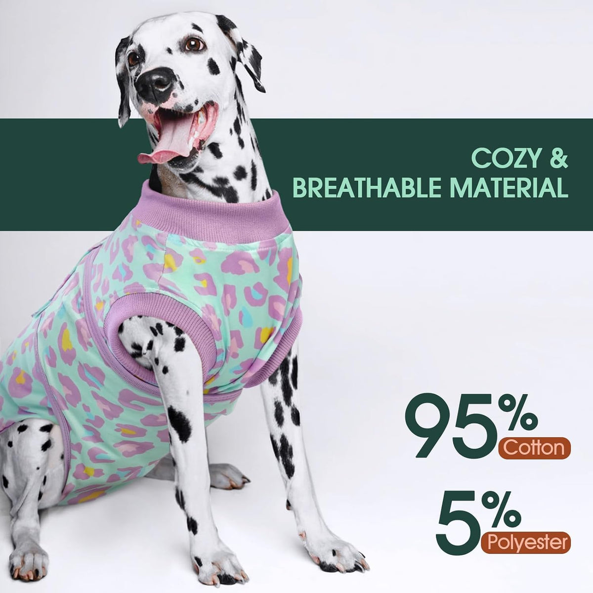 Dog Recovery Suit After Surgery, Spay Neuter Surgical Suit for Dogs