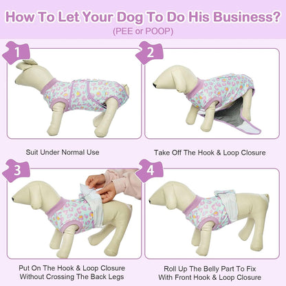 Dog Recovery Suit After Surgery, Spay Neuter Surgical Suit for Dogs
