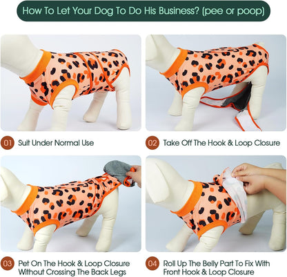 Dog Recovery Suit After Surgery, Spay Neuter Surgical Suit for Dogs