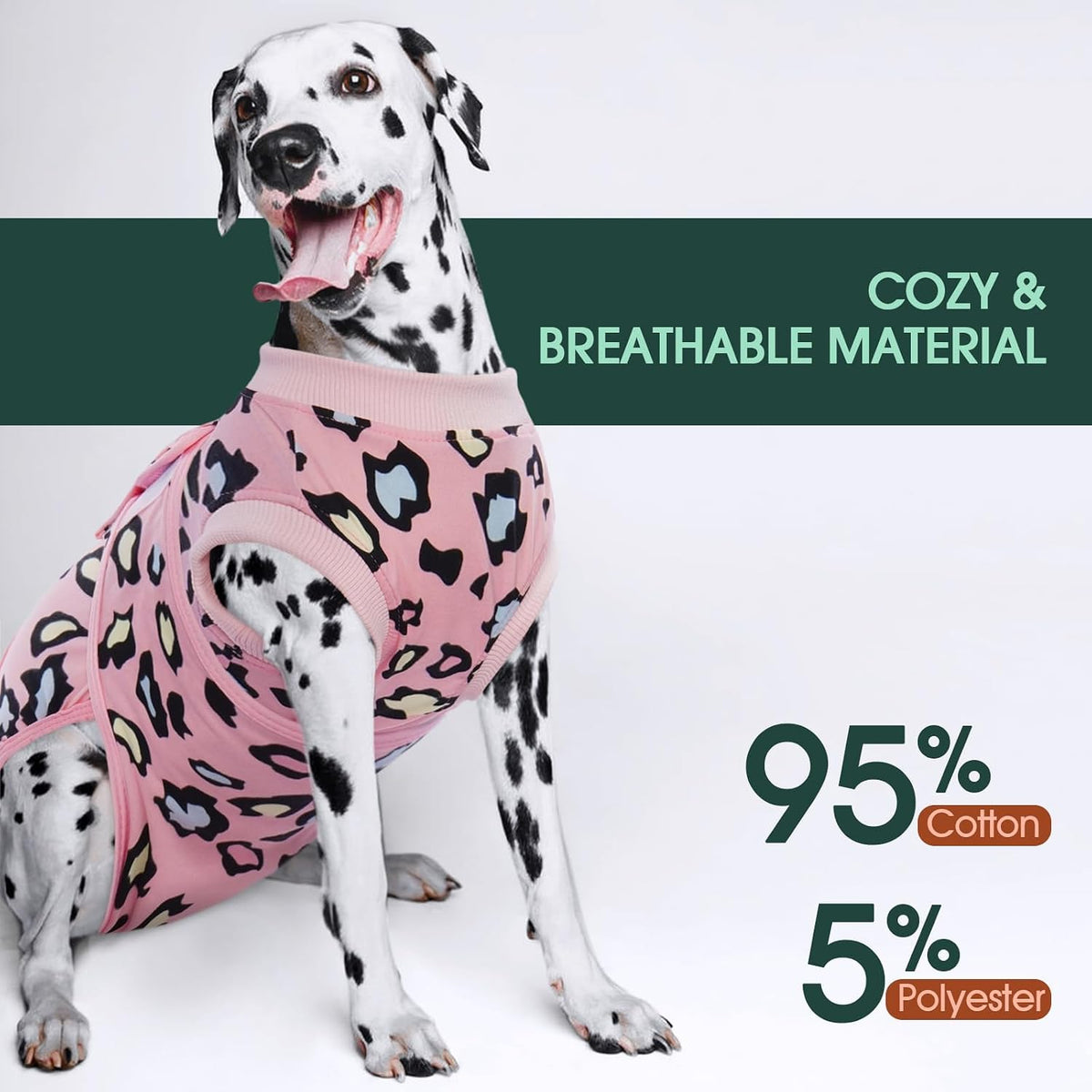 Dog Recovery Suit After Surgery, Spay Neuter Surgical Suit for Dogs