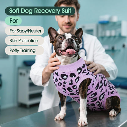 Dog Recovery Suit After Surgery, Spay Neuter Surgical Suit for Dogs