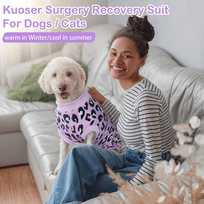 Dog Recovery Suit After Surgery, Spay Neuter Surgical Suit for Dogs