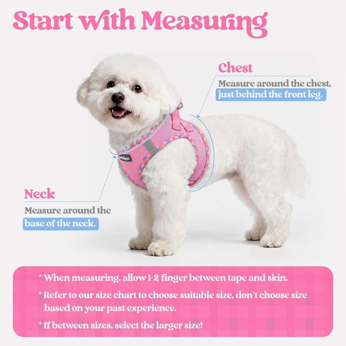 Dog Harness Small Sized and Leash Set, Step-in Puppy Pet Vest - Colors B