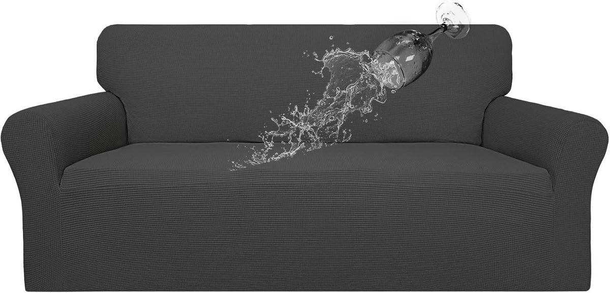 100% Waterproof Couch Cover, 3 Cushion Couch Slipcover for Sofa