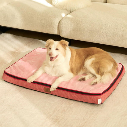 Orthopedic Memory Foam XXL Dog Bed - 6" Thick Beds for Extra Large Sized Dog - Waterproof Removable Washable Cover & Wrap-Around Zipper - Ultimate Comfort & Easy Maintenance, Dary Grey