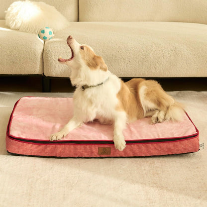 Orthopedic Memory Foam XXL Dog Bed - 6" Thick Beds for Extra Large Sized Dog - Waterproof Removable Washable Cover & Wrap-Around Zipper - Ultimate Comfort & Easy Maintenance, Dary Grey