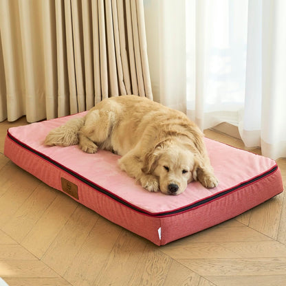 Orthopedic Memory Foam XXL Dog Bed - 6" Thick Beds for Extra Large Sized Dog - Waterproof Removable Washable Cover & Wrap-Around Zipper - Ultimate Comfort & Easy Maintenance, Dary Grey
