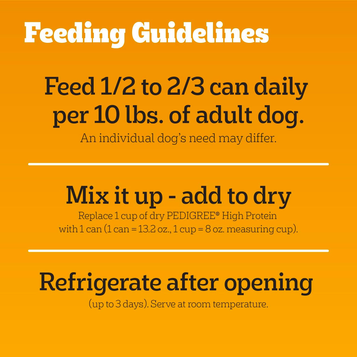 High Protein Cuts in Gravy Pack Wet Dog Food, 13.2 oz, 12 Count