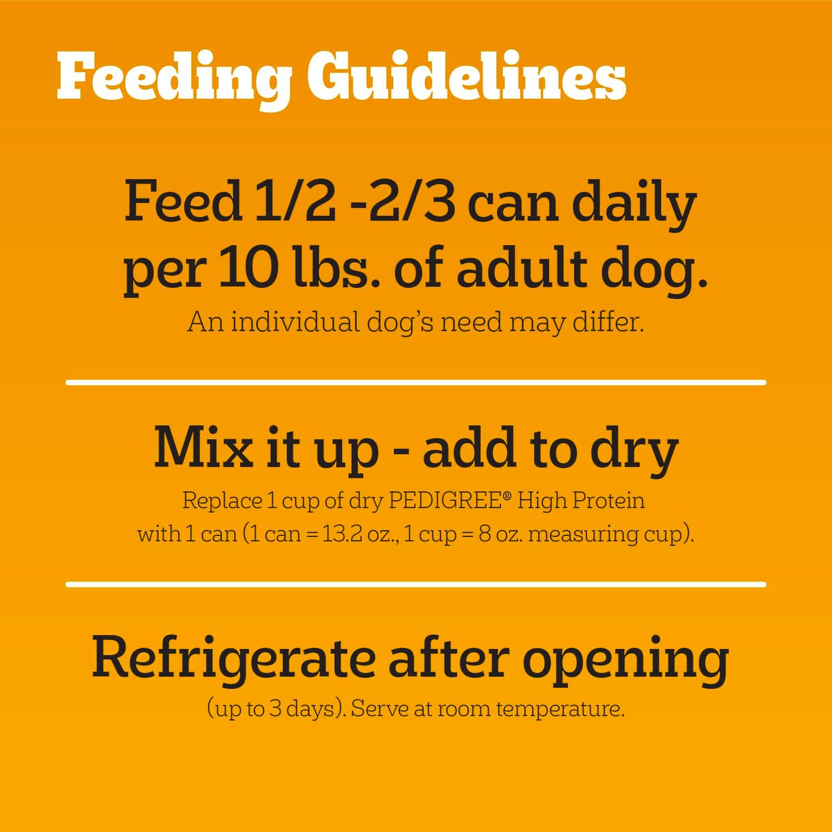 High Protein Cuts in Gravy Pack Wet Dog Food, 13.2 oz, 12 Count