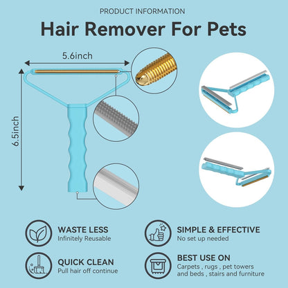 Lint Remover,Pet Hair Remover, Dog Cat Hair Remover,Carpet Rake for Pet Hair Removal,Carpet Rake,Lint Brush,Lint Shaver for Carpets, Car Mat,Couch,Pet Bed,Furniture & Rug(1 PCS)