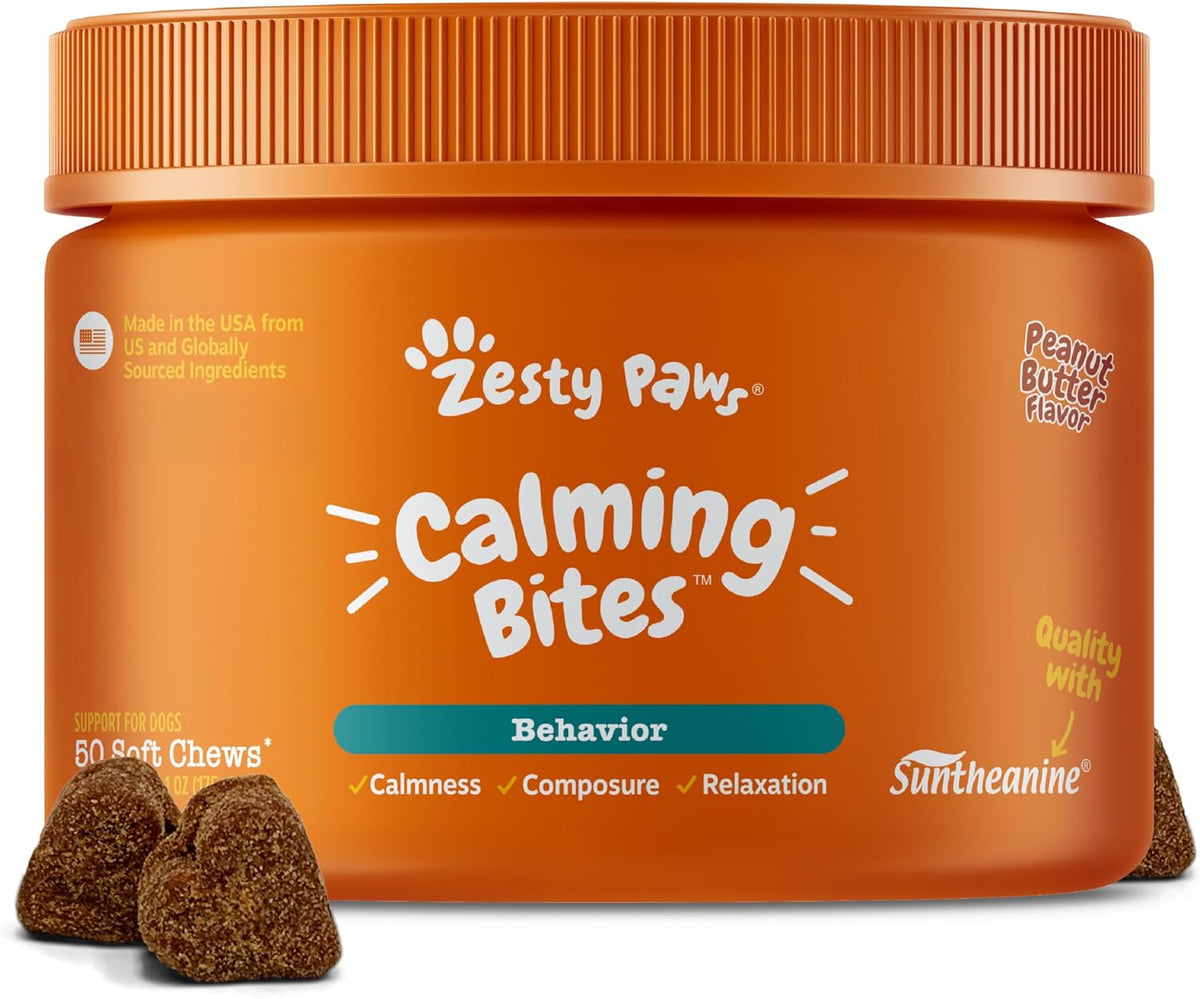 Calming Chews for Dogs - Dog Calming Supplement, PB