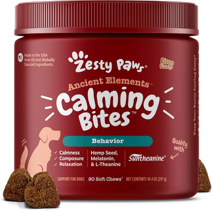 Calming Chews for Dogs - Dog Calming Supplement, PB