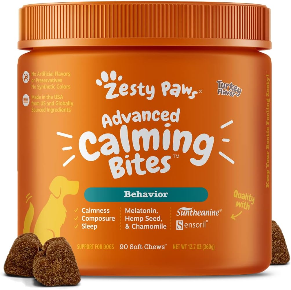 Calming Chews for Dogs - Dog Calming Supplement, PB