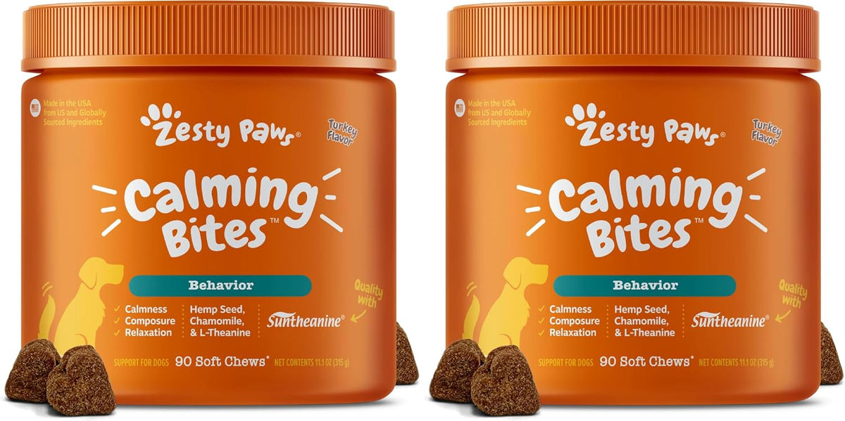 Calming Chews for Dogs - Dog Calming Supplement, PB