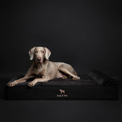 XL Dog Bed, 45x35x9.1 Inch, Orthopedic Large Dog Beds, Eggshell Memory Foam Infused with Cooling Gel, Water Resistant, Machine Washable, Includes Inner Cover