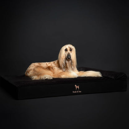 XL Dog Bed, 45x35x9.1 Inch, Orthopedic Large Dog Beds, Eggshell Memory Foam Infused with Cooling Gel, Water Resistant, Machine Washable, Includes Inner Cover