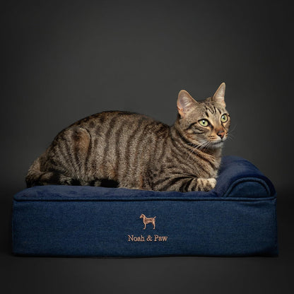 XL Dog Bed, 45x35x9.1 Inch, Orthopedic Large Dog Beds, Eggshell Memory Foam Infused with Cooling Gel, Water Resistant, Machine Washable, Includes Inner Cover