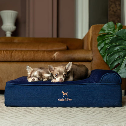 XL Dog Bed, 45x35x9.1 Inch, Orthopedic Large Dog Beds, Eggshell Memory Foam Infused with Cooling Gel, Water Resistant, Machine Washable, Includes Inner Cover