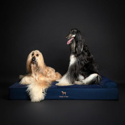 XL Dog Bed, 45x35x9.1 Inch, Orthopedic Large Dog Beds, Eggshell Memory Foam Infused with Cooling Gel, Water Resistant, Machine Washable, Includes Inner Cover