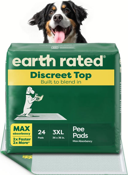 24 Puppy Pads, Max Absorbency Pee Pads for Dogs, 3XL