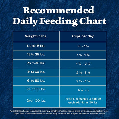 Blue Buffalo Wilderness Salmon & Wholesome Grains Senior Dry Dog Food 4.5lb