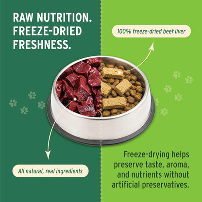 Freeze Dried Beef Liver Dog & Cat Treats, Single Ingredient