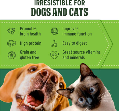 Freeze Dried Beef Liver Dog & Cat Treats, Single Ingredient