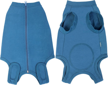 Dog Surgery Recovery Suit - After Spay, Abdominal Wounds Post Surgical Recovery, Anti Licking Breathable Dog Onesies for Small, Medium & Large Pet, Alternative Bandages Cone E-Collar